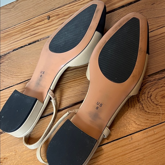 SLINGBACKS Goatskin & Grosgrain Shoes - Womens - Picture 6 of 12